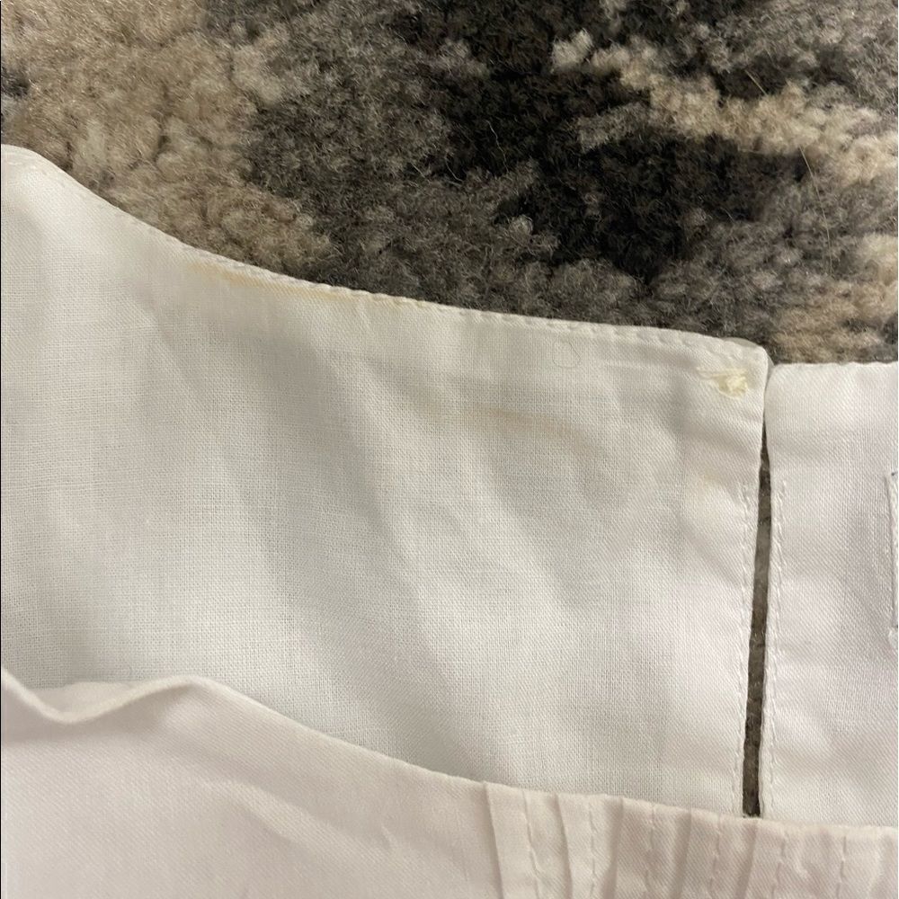 J. Crew Factory Pleated ruffle top Item BA746* - Picture 3 of 4